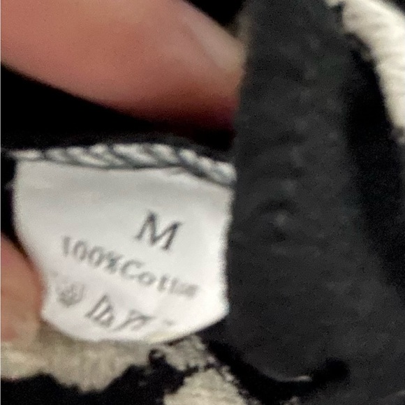 Tie Dye Black Jumpsuit Loose Fitting. 100% cotton - Picture 3 of 4